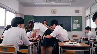 Secretary group sex hardcore fucking blond girl facia