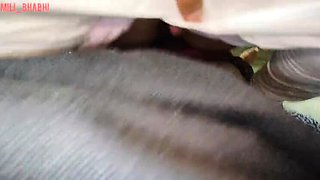 Desi Village Girl Mili Bhabi Hot Jungle Sex with Tight Little Pussy - Indian Step Brother Fuck