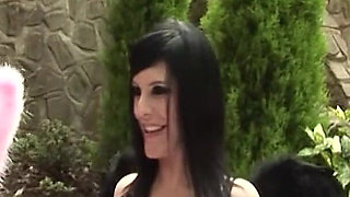 Hottest Fairies Scene-1_fairy Couple in Sexy Lingerie Having Sex Together in the Garden