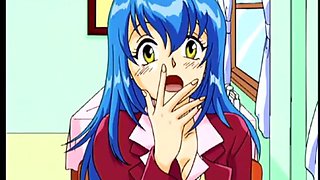 POV hardcore fucking for hot busty blue haired teen