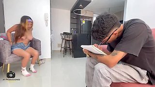 My Tiny Stepsister Gabriela Wish Craves My Huge Cock - Wild Fuck & Blowjob