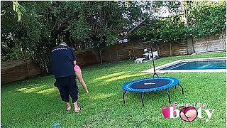 Huge Ass Pawg Lollydames Behind The Booty Interracial With Bbc Jovan Jordan