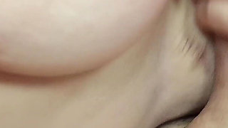 Unfaithful Curvy Latina MILF Amateur Gives POV Blowjob and Handjob, Cum on Tits and Swallows Homemade