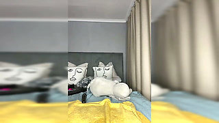 Fat Ass BBW Striptease & Squirts Masturbation