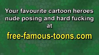 Famous cartoons orgy
