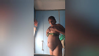 Empty house fun: Shower time with my beautiful