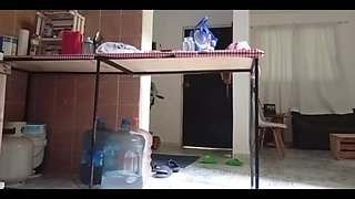 Karmica MILF BBW Chubby Mexican in the Kitchen