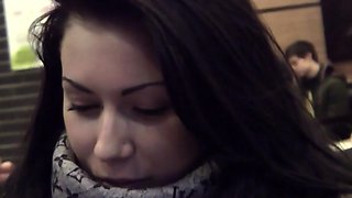 She gets pounded on the couch here!