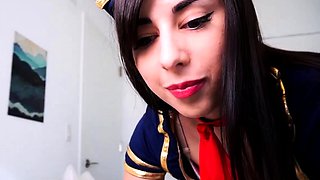 LunaRexx ASMR Flight Attendant Treats You To A Massage