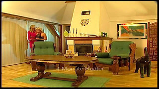 Vintage Gunpoint Seduction and Stocking Pussy Pound