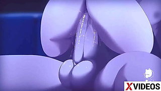Cowgirl Hardcore 3D Animation