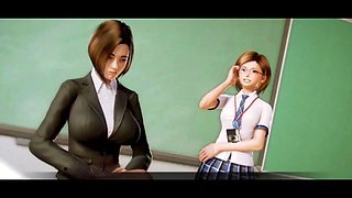 Wednesday Addams gets fingered in a wild hentai adventure