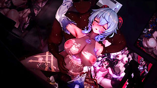 Genshin Impact - Slutty Ganyu Ntr Sex - 3D Hentai Animations