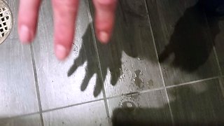 candiecane hotel gym dressing room squirt
