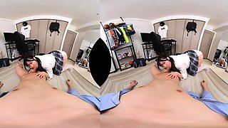 Japanese teen blowjob and hard fuck uncensored