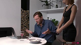 Aristocratic Veronica Leal and Yanick Shaft at latina scene