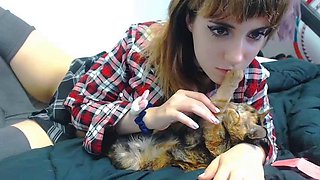 Sexy teen ebony solo toy masturbation