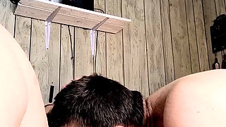 His Hard Tounge Eating Her Creamy Box She's Gonna Cummmm