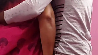 Stepaunty Was Bending Down and Reading Something and I Was Playing with Her Panties Behind Her and She Saw That I Had Sex with Her