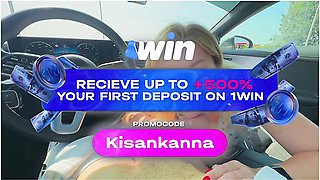 She Loves To Suck When Everyone Is Looking At Us! Swallowed All The Sperm!