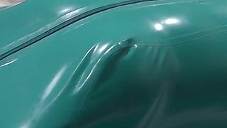 An amateur bothers a dominatrix, cum ower neck, life bug