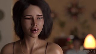 Big Tit MILF Blowjob Animation - Jackerman 3D Full Nelson Sex