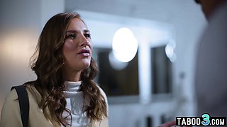 Teen has to satisfy her BFs perv stepdad