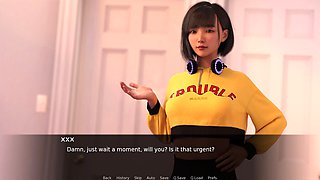 Adult visual novel gameplay with no commentary