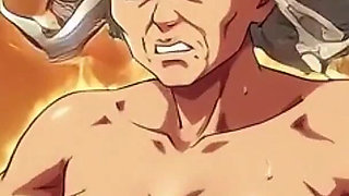 Ai Made Anime Scenes with Topless Women