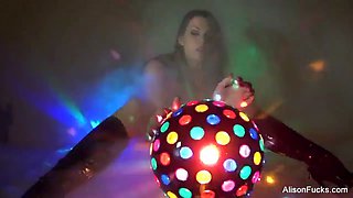 Behind the scenes with beautiful brunette Alison Tyler