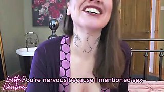 Hot MILF Step-Mom Amy Gives Me A Quick Blowjob & Hairy Pussy Creampie - Homemade POV