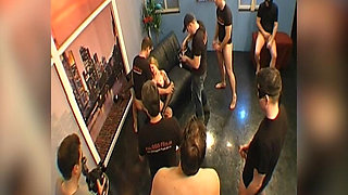 Hot Blonde Gangbanged Hard by Multiple Guys in Raw Ggg Scene