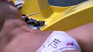 Amateur French Teen Outdoor softcore