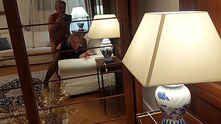 Beautiful Blonde Selena Poses and Has Sex