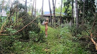 Blonde Solo Girl in Abandoned Sanatorium
