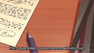 Hentai Room of Guilty Pleasure: Sexy Buxom Nerdy Student Lets Her Teacher Fuck Her In the Lecture Hall