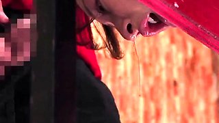 Foot fetish stunner in stockings