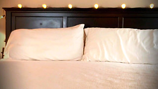 Sexy Hot Wife Jess Ryan Teasing in Black Lingerie