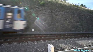 Public Agent featuring Stacy Cruz's creampie dirt