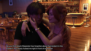 How to Lose Ones Virginity 6 - Leo Having Fun with His Stepsister in Her Bed and Cummed Inside Her Mouth