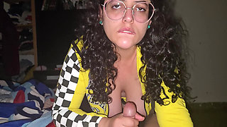 It's Cold and Babyluna939 Comes to Warm You up by Sucking Eddie Queens' Dick in This New POV Where Every Last Drop of Cum 1