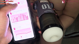 The Skull Man Toy From Beyourlover Is so Realistic That He Cums Inside While I'm Sucking His Balls