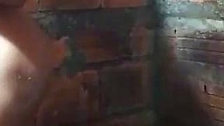 Cute amateur brunette naughty in solo jerking show on camera