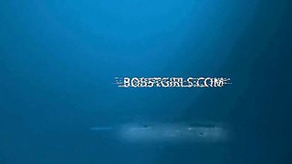 Cowgirl sex with attractive Chanel Noir from Bobs TGirls