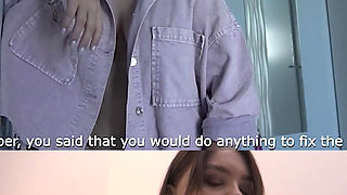 Sh From Wife Lover Gets Orgasm, Cuckold - Chastity Belt, Strapon and Humiliation