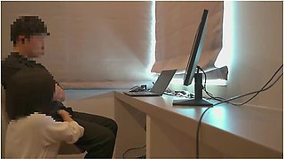 個人撮影#32 エンw不倫ch またまたやっちゃいましたリアルリモート会議中のへろへろ奉仕生挿入して中出しする不倫カッフルの日常japanese Amateur /日本人/japanes