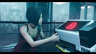 Hot 3D Hentai Compilation - Resident Evil Girl Jill Valentine Fucked Hard with Sound