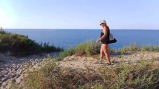 No Panties on Street