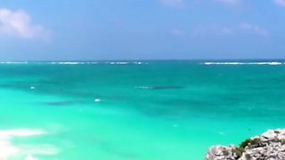 Busty brunette solo masturbation