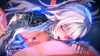 Genshin Impact - Zibai’s Private Night Sex with Aether - 3D Hentai Animations